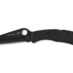 SPYDERCO POLICE SS 4.2" BLK/BLK