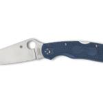 SPYDERCO POLICE 4 LTWT 4.38" BLU/SLV