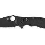 SPYDERCO MANIX 2 BLACK BLADE 3.375"