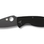 SPYDERCO TENACIOUS G-10 PLAIN BLK