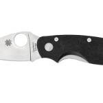 SPYDERCO CAT BLACK G-10 PLAINEDGE