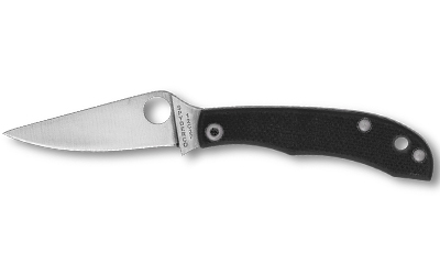 SPYDERCO HONEYBEE G-10 1.68" BLK