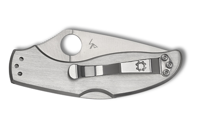 SPYDERCO UPTERN 2.82" SS SILVER - Image 2