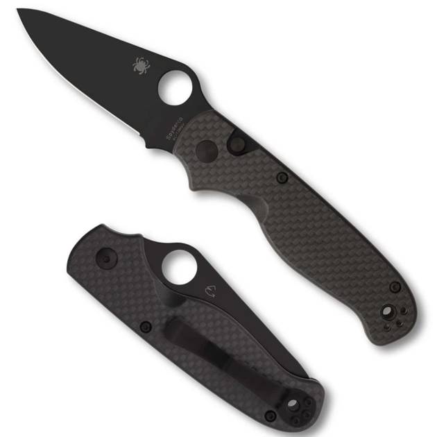 SPY BUTTONUP 3.27" CARBON/BLK