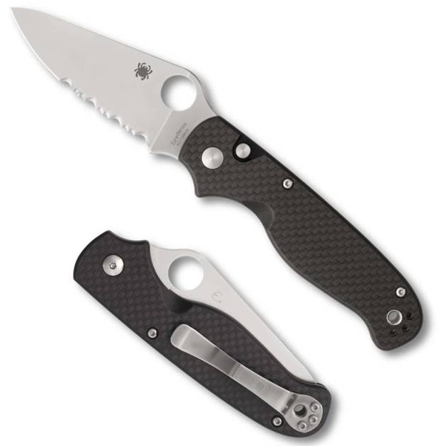 SPY BUTTONUP 3.27" CBN/STN SER