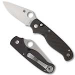 SPY BUTTONUP 3.27" CARBON/STN