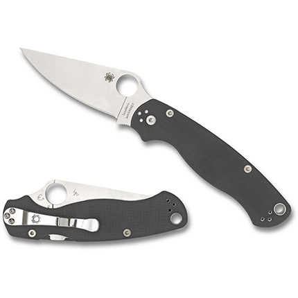 SPYDERCO PARAMILITARY2 DK GRAY