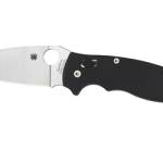 SPYDERCO MANIX 2 XL BLK G10 PLNEDGE