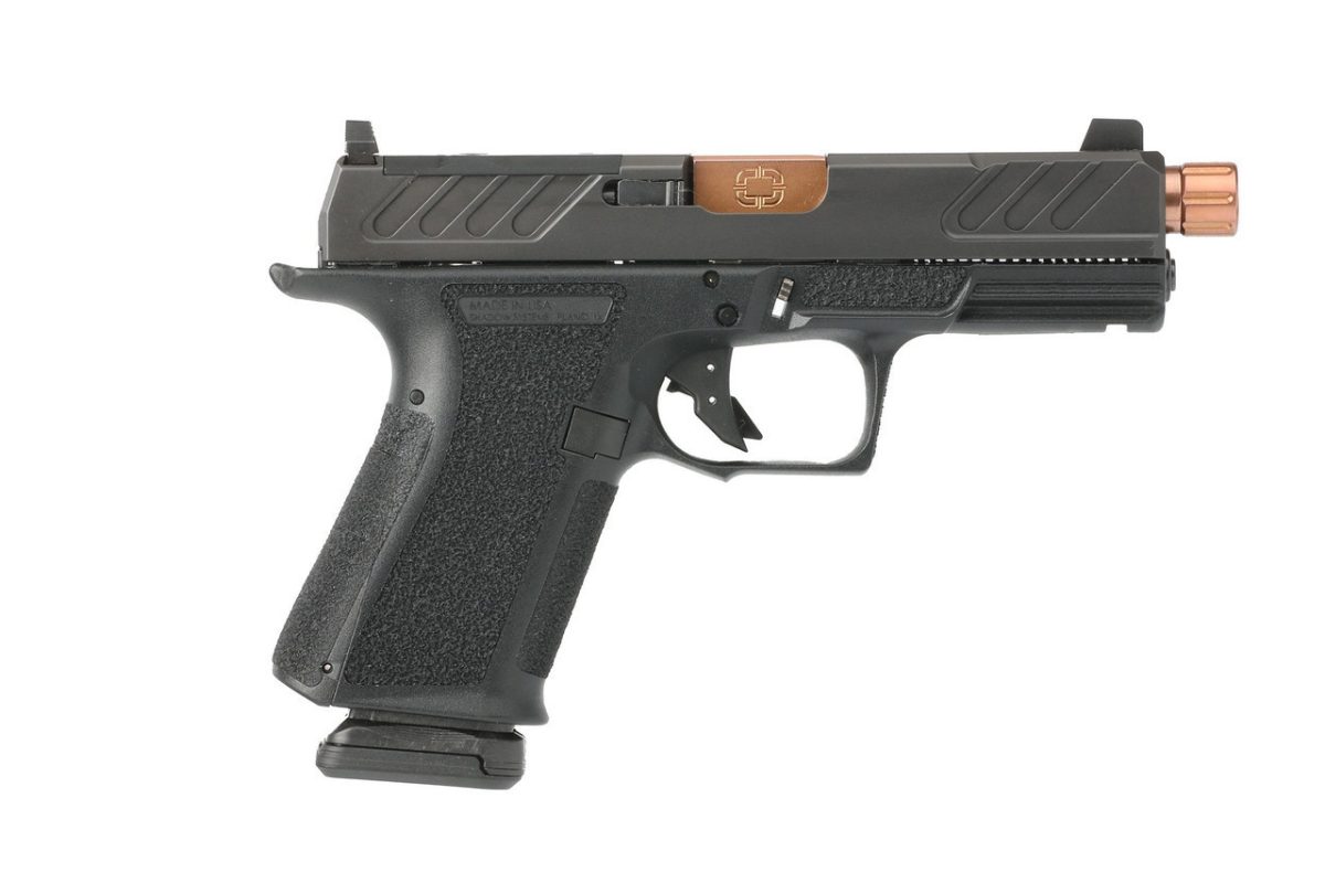 Shadow Systems SS-1309-1D MR920 Foundation Compact 9mm 4" 15+1 Black Nitride/Bronze TICN Threaded Barrel Optic Ready
