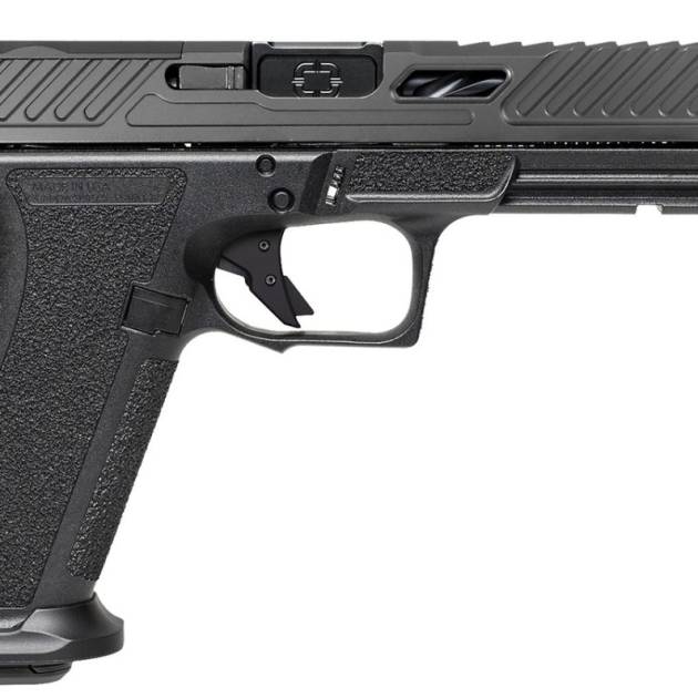 Shadow Systems SS-2028 DR920L Elite Long Slide 9mm 5.5" 17+1 Black Nitride/Black Spiral Fluted Barrel Optic Ready