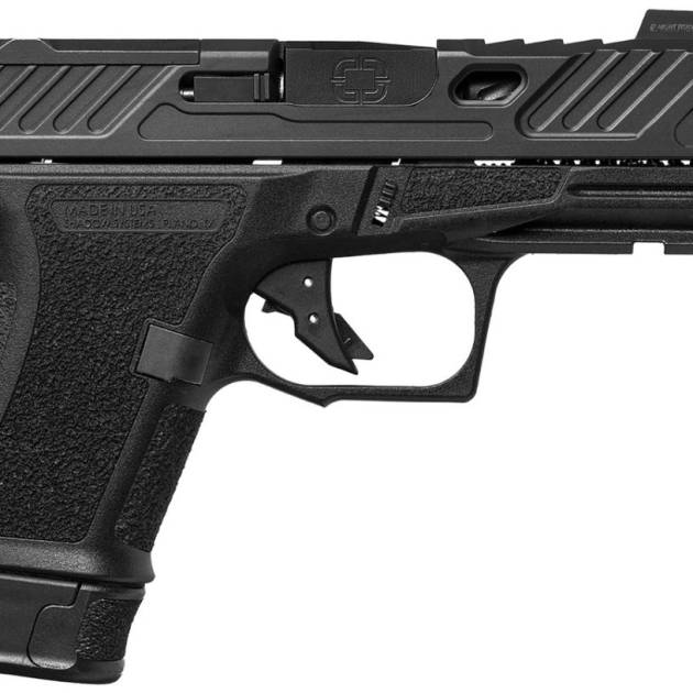 Shadow Systems SS-4212 CR920P Elite Sub-Compact 9mm 3.75" 13+1 Black Nitride/Black Match Grade Spiral Fluted Barrel W/ Compensator Optic Ready