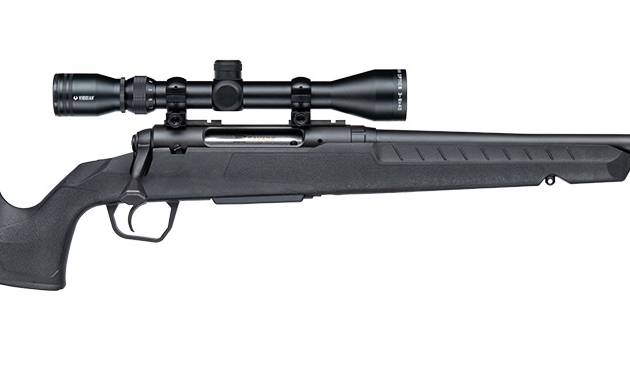 SAVAGE ARMS AXIS 7MM-08 BL/SYN CPT PKG TB