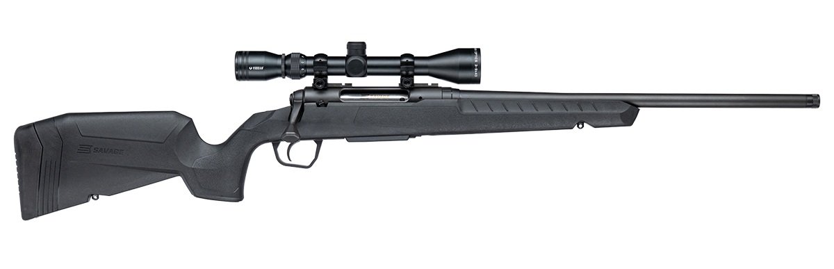SAVAGE ARMS AXIS 243WIN BL/SYN CPT PKG TB