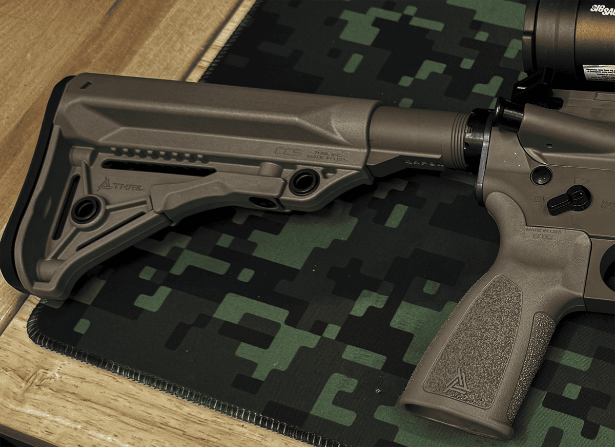 Thril CCS Combat Competition AR-15 Stock | Black | CCS-BLK - Image 4