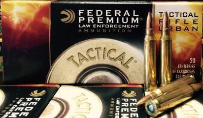 Federal 223 Remington Ammunition Tactical TRU T223E 55 Grain Sierra Gameking Boat Tail Hollow Point 20 rounds