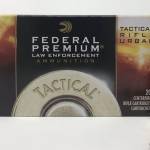 Federal 308 Win Ammunition Tactical Rifle Urban T308T 168 Grain Tactical Tip Matchking 20 Rounds