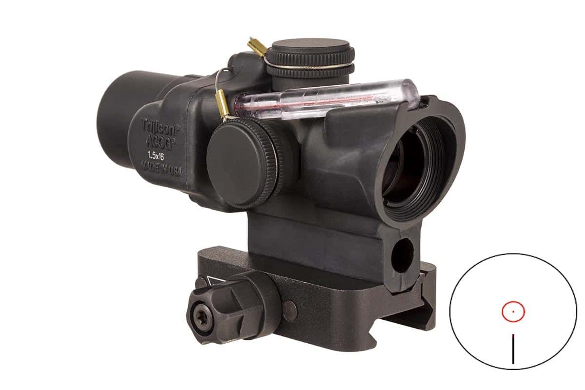 Trijicon ACOG 1.5x16mm fixed riflescope with Q-LOC mount