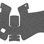 TALON GRP FOR GLOCK 17 GEN5 RBR MDBK