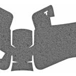 TALON GRP FOR GLOCK 19 GEN5 RBR MDBK