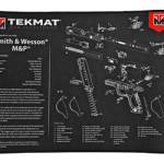 TEKMAT ULTRA PSTL MAT S&W M&P BLK