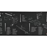 TEKMAT RIFLE MAT AR10 BLK