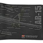 TEKMAT CUTAWAY RIFLE MAT AR15 BLK