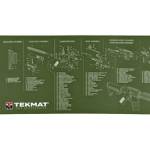 TEKMAT RIFLE MAT AR15 OD GREEN