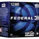 Federal 12 Gauge Ammunition TGS1288 Top Gun Sporting 2-3/4" 1oz #8 Lead Shot 1250fps CASE 250 Rounds