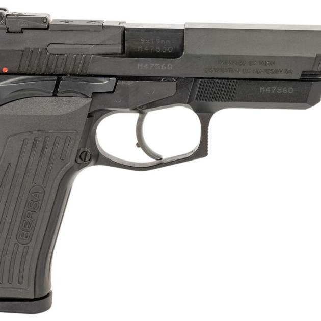Bersa Thunder Pro XT TPR9XT 9mm 4.96" 17+1Matte Black