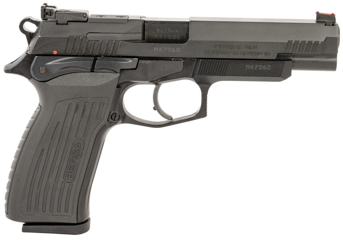 Bersa Thunder Pro XT TPR9XT 9mm 4.96" 17+1Matte Black