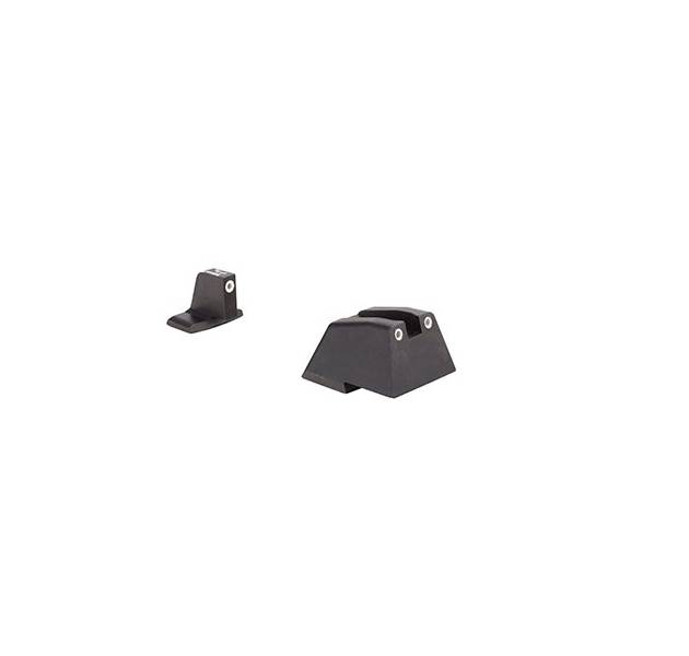 TRIJICON 3 DOT SUPP NS H&K WHITE/WHITE