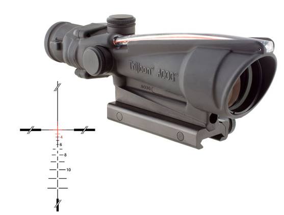 TRIJICON ACOG 3.5X35 .308 BALLISTIC RED
