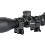 UTG 3-12X44 SWAT CMPCT MDOT W/RINGS