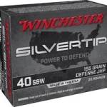 Winchester 40 S&W Ammunition W40SWST 155 grain ST Hollow Point SX 20 Rounds