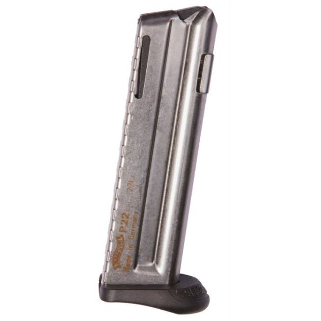 WALTHER ARMS MAGAZINE P22 10RD W/FINGERREST