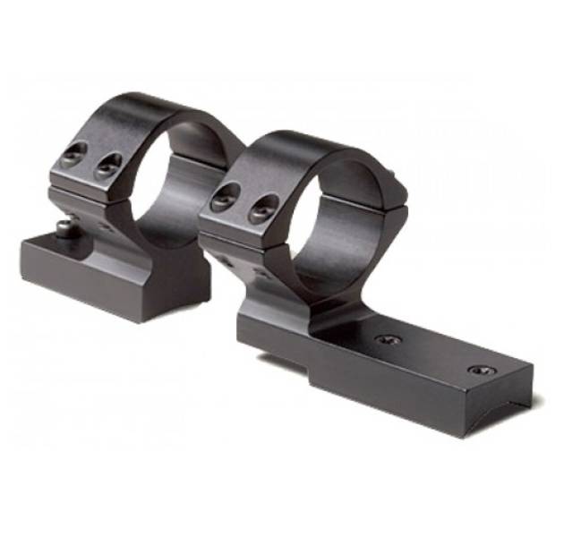 WEATHERBY MOUNT/RING VANGUARD 1" LOW BL
