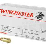 WIN USA 357SIG 125GR FMJ 50/500