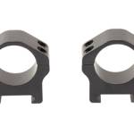 WARNE MAXIMA 1" HRZ QD LOW RINGS BLK