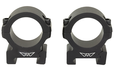 WARNE VAPOR HORIZ 30MM RINGS MED