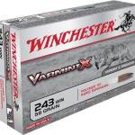 Winchester 243 Win Varmint X X243P 58 gr Polymer Tip 20 rounds