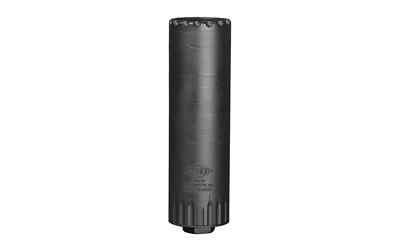 Yankee Hill Machine R9 9mm black suppressor with 1/2x28 direct-thread mount