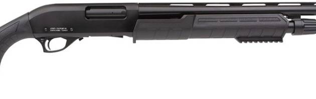 Rock Island Armory YPA12C2224-B Youth Pump Action Combo Field/Deer 12 Gauge Shotgun 5+1 22"/24" Black