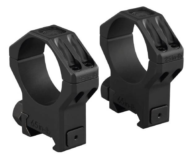 SIG SAUER ALPHA6 SCOPE RINGS 34MM MEDIUM