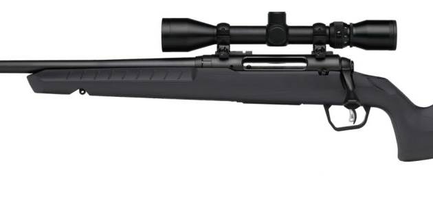 SAVAGE ARMS AXIS 2 7MM08 BL/GRY PKG LH   #