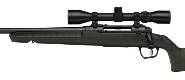 SAVAGE ARMS AXIS 2 7MM08 BL/GRN PKG LH   #