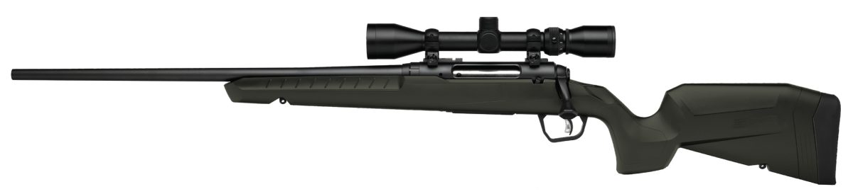 SAVAGE ARMS AXIS 2 7MM08 BL/GRN PKG LH #