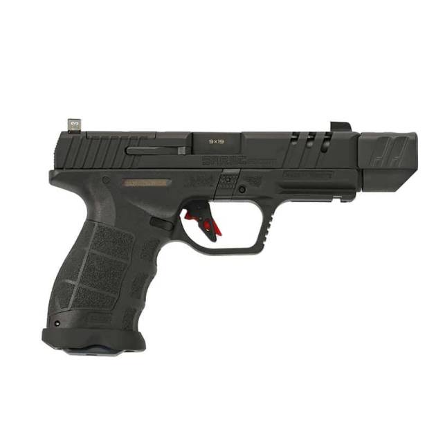 SAR FIREARMS SOCOM CPT COMP 9MM BLK 4.5"  #