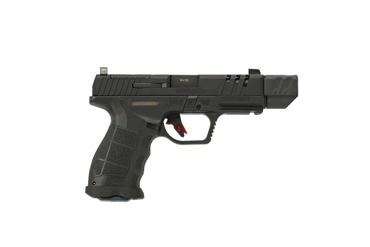 SAR FIREARMS SOCOM CPT COMP 9MM BLK 4.5" #