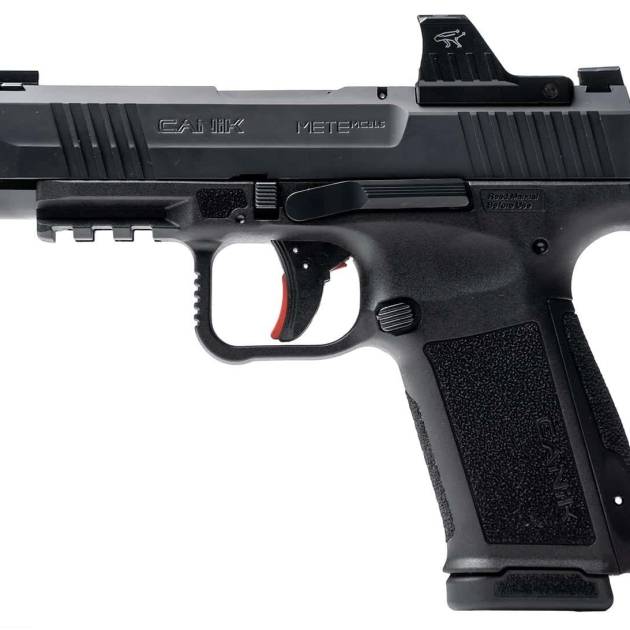 Canik METE MC9LS 9mm black pistol with MeCanik MO1 optic