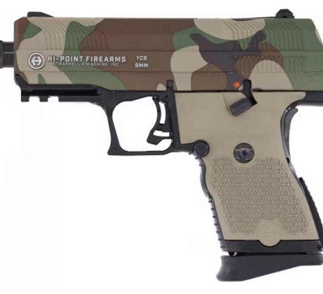 HI-POINT C-9 9MM M81 CAMO 10+1 3.93" TB